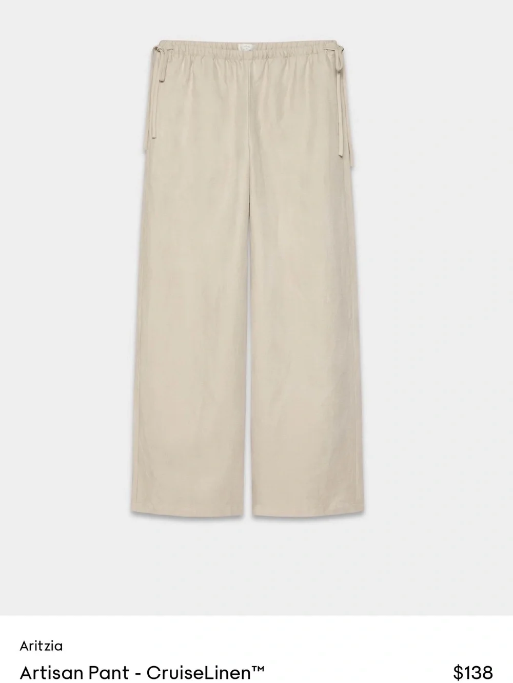 Aritzia wilfred cream